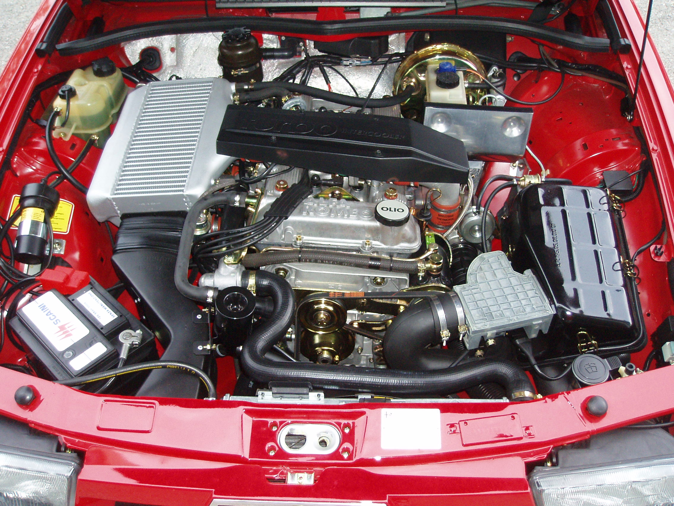 Motore Alfa 75 turbo